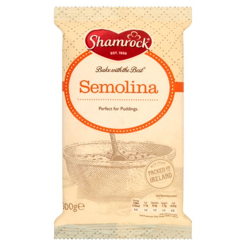 Shamrock Semolina 500g