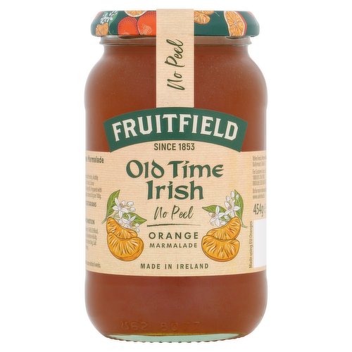 Fruitfield Old Time Irish No Peel Orange Marmalade 454g