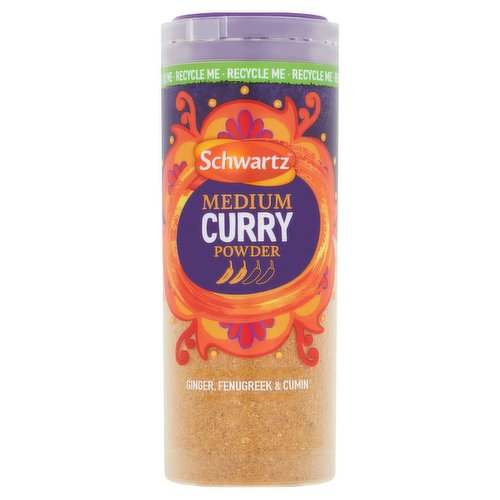 Schwartz Medium Curry Powder 90g