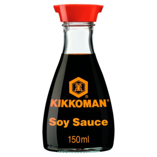 <b>Features</b><br/>Naturally Brewed<br/>Refill only with Kikkoman<br/>Suitable for Vegans<br/><br/><b>Lifestyle</b><br/>Suitable for Vegans<br/>Suitable for Vegetarians<br/><br/><b>Pack Size</b><br/>150ml ℮<br/><br/><br/><b>Ingredients</b><br/>Water<br/><span style='font-weight: bold;'>SOYBEANS</span><br/><span style='font-weight: bold;'>WHEAT</span><br/>Salt<br/><br/><b>Storage Type</b><br/>Ambient<br/><br/><b>Storage</b><br/>Refrigerate after opening.<br/>
Best before: see cap.<br/><br/><b>Preparation and Usage</b><br/>Refill only with Kikkoman.<br/><br/><b>Company Name</b><br/>Kikkoman Trading Europe GmbH<br/><br/><b>Company Address</b><br/>Theodorstrasse 180,<br/>
40472 Düsseldorf,<br/>
Germany.<br/><br/><b>Web Address</b><br/>www.kikkoman.eu<br/>www.kikkoman.co.uk<br/><br/><b>Return To</b><br/>Kikkoman Trading Europe GmbH,<br/>
Theodorstrasse 180,<br/>
40472 Düsseldorf,<br/>
Germany.<br/>
www.kikkoman.eu<br/>
www.kikkoman.co.uk<br/>