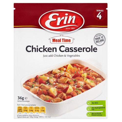 Erin Meal Time Chicken Casserole Mix 36g