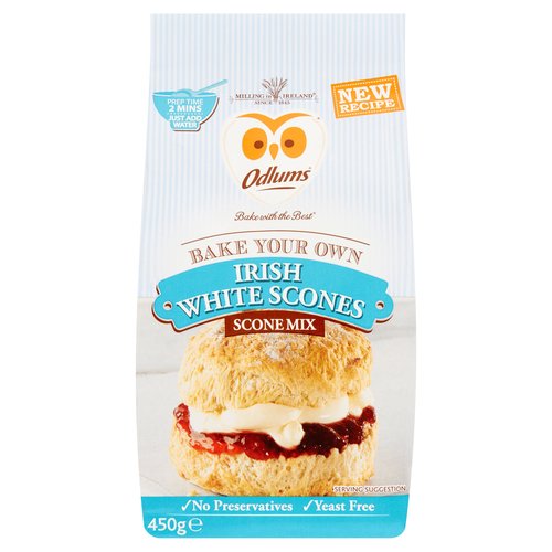 Odlums Bake Your Own Irish White Scones Scone Mix 450g