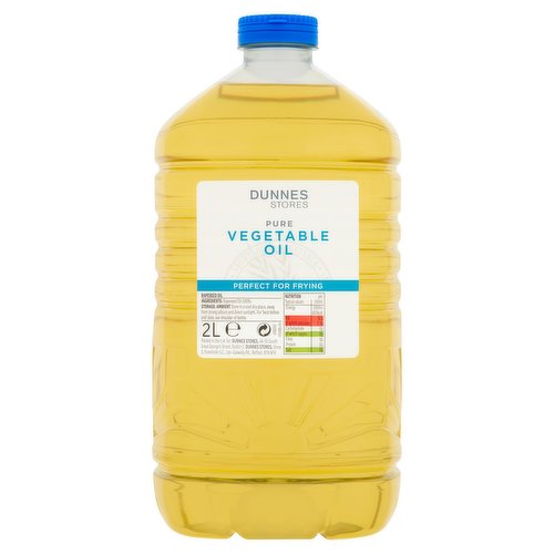 Dunnes Stores Pure Vegetable Oil 2L
