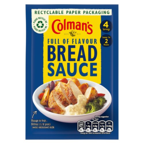 Colman's   Bread Sauce Mix 40 g 