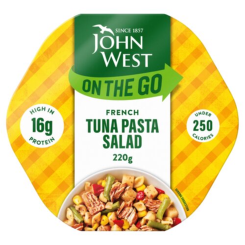 John West On the Go French Tuna Pasta Salad 220g