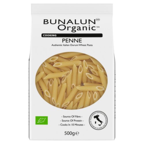 Bunalun Organic Cooking Penne 500g