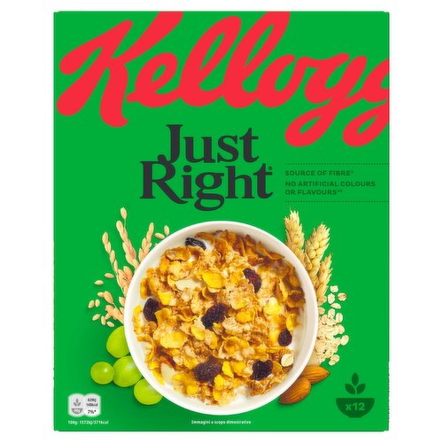 Kellogg's Just Right Breakfast Cereal 500g