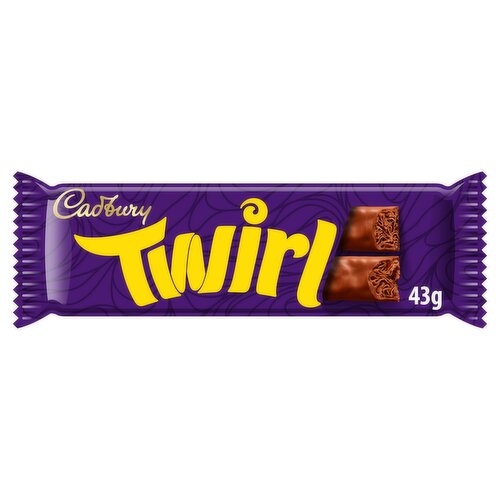 Cadbury Twirl Chocolate Bar, 43g