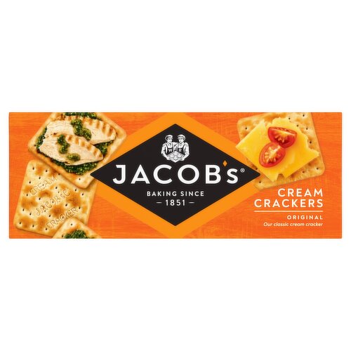 Jacob's The Original & Best Cream Crackers 200g