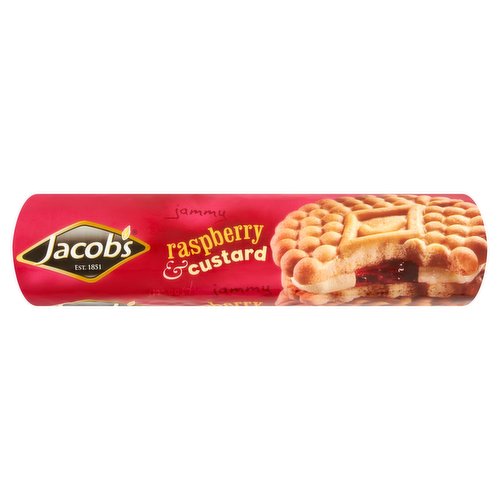 Jacob's Raspberry & Custard 200g