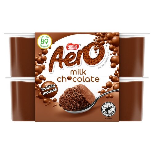 Aero Milk Choc 4 x 59g