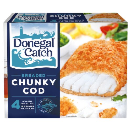 Donegal Catch Breaded Chunky Cod 480g