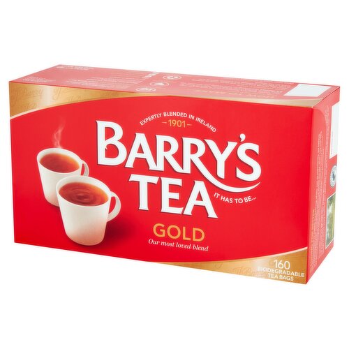 Barry's Tea Gold 160 Tea Bags 500g