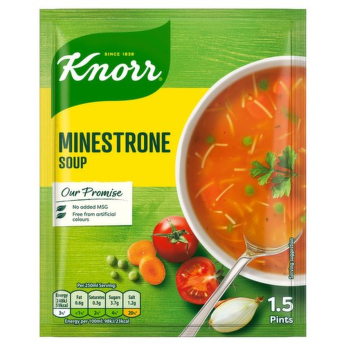 Knorr Minestrone Soup 1.5 Pints/59g