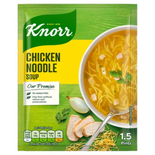 Knorr Chicken Noodle Soup 1.5 Pints/48g