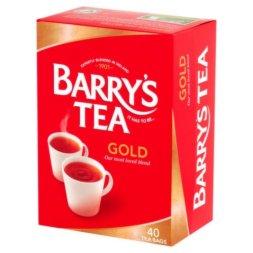 Barry's Tea Gold 40 Tea Bags 125g