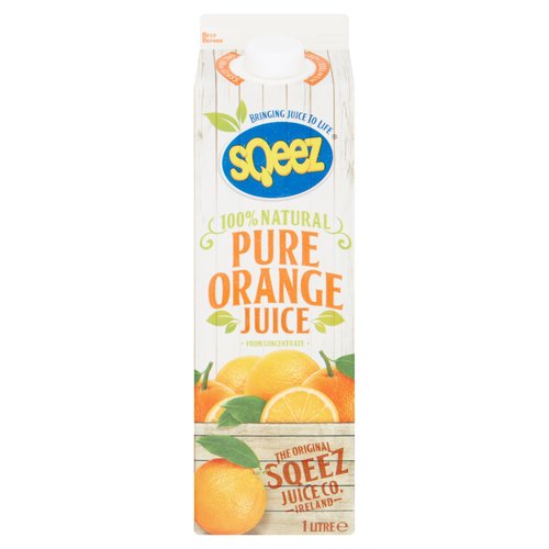 Sqeez Pure Orange Juice 1 Litre