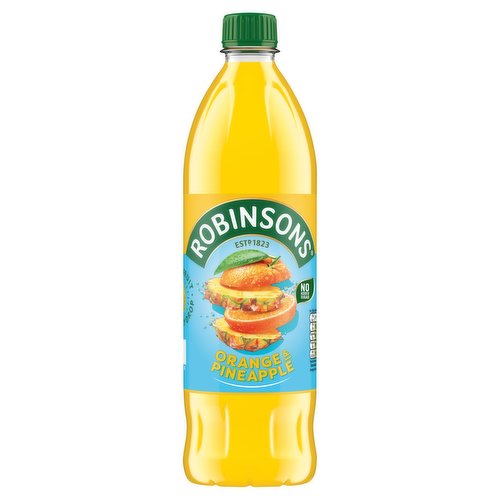 Robinsons Orange & Pineapple No Added Sugar Squash 1L