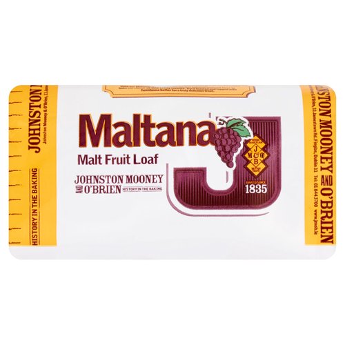 Johnston Mooney & O'Brien Maltana Malt Fruit Loaf 390g