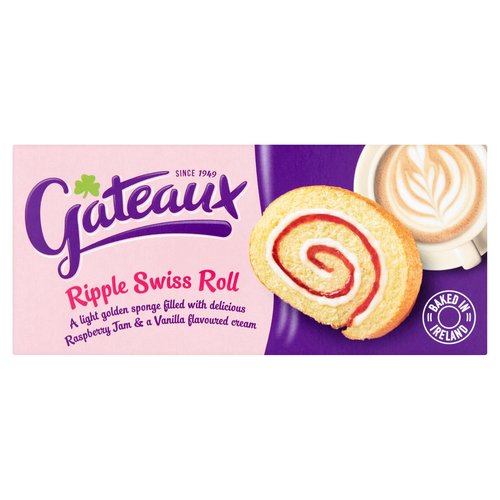 Gateaux Ripple Swiss Roll 205g