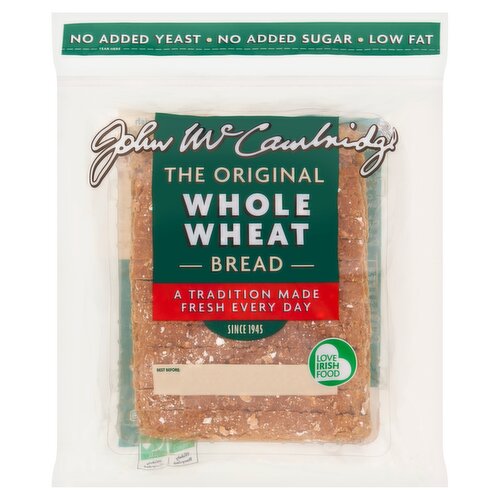 John McCambridge Irish Stone-Ground Wholewheat Bread 500g