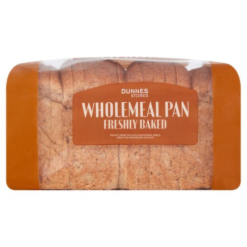 Dunnes Stores Wholemeal Sliced Bread 800g