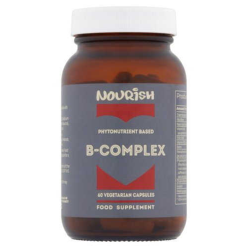 Nourish B-Complex 60 Vegetarian Capsules