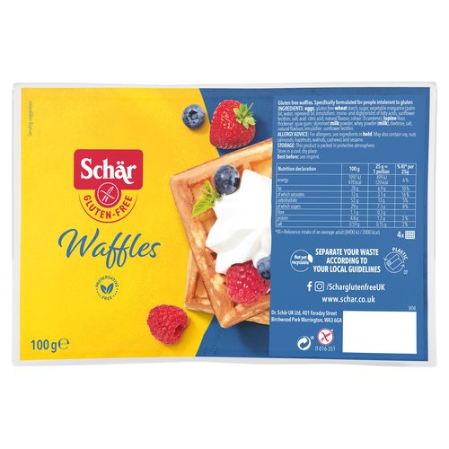 Schär Waffles 100g