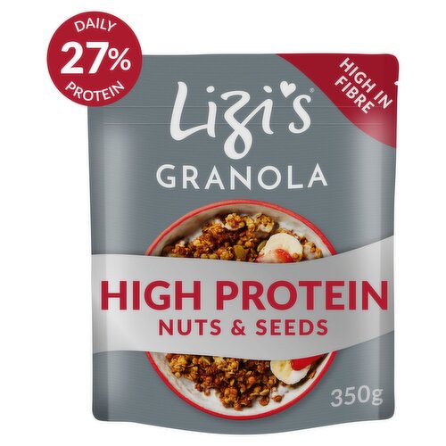 Lizi's Granola High Protein Nuts & Seeds Granola 350g