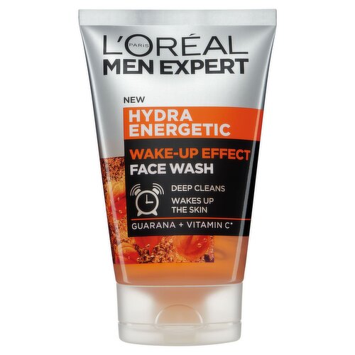 <b>Features</b><br/>Enriched with vitamin C and guarana for an energy boost when tired<br/>Deeply cleanses skin with a foaming gel<br/>Instant wake up effect for use every morning<br/><br/><b>Pack Size</b><br/>100ml ℮<br/><br/><br/><b>Ingredients</b><br/>782906 4<br/>Aqua / Water<br/>Sodium Laureth Sulfate<br/>Coco-Betaine<br/>Glycerin<br/>Sodium Chloride<br/>Mentha Piperita Extract / Peppermint Extract<br/>PPG-5-Ceteth-20<br/>Sodium Hydroxide<br/>Paullinia Cupana Seed Extract<br/>Ascorbyl Glucoside<br/>Propylene Glycol<br/>Citric Acid<br/>Menthol<br/>Pentylene Glycol<br/>Polyquaternium-7<br/>Sodium Benzoate<br/>Salicylic Acid<br/>CI 16035 / Red 40<br/>CI 19140 / Yellow 5<br/>Linalool<br/>Limonene<br/>Parfum / Fragrance<br/><br/><b>Storage Type</b><br/>Ambient<br/><br/><b>Preparation and Usage</b><br/>Wet your skin with warm water and apply the gel over your face. The product must be rinsed with water after use. Use everyday for fresher feeling skin all day long.<br/><br/>Country of Origin - France<br/><br/><b>Company Name</b><br/>L'Oréal Paris<br/><br/><b>Company Address</b><br/>London,<br/>
W6 8AZ.<br/><br/><b>Telephone Helpline</b><br/>UK: 0800 0304 032<br/>ROI: 1800 818 672<br/><br/><b>Web Address</b><br/>www.loreal-paris.co.uk/contact-us<br/><br/><b>Return To</b><br/>For expert advice, please contact:<br/>
L'Oréal Consumer Advisory Department<br/>
UK: 0800 0304 032<br/>
ROI: 1800 818 672<br/>
L'Oréal Paris,<br/>
London,<br/>
W6 8AZ.<br/>
www.loreal-paris.co.uk/contact-us<br/><br/>