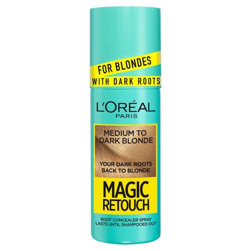 L'Oreal Magic Retouch Medium to Dark Blonde Instant Dark Root Touch Up Spray 75ml