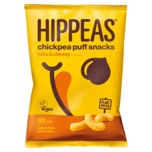 HIPPEAS Chickpea Puffs Cheesy 78g Limited Edition Minions