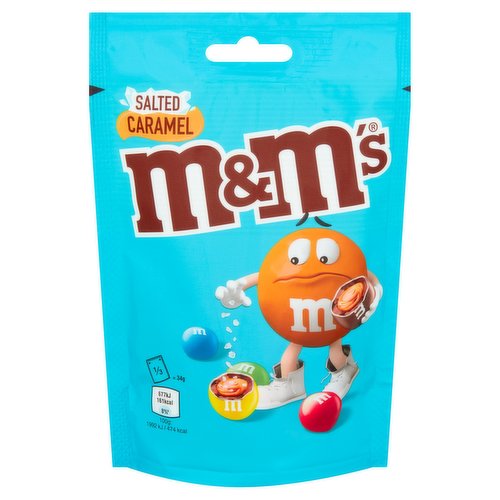 M&M's Salted Caramel Chocolate Pouch Bag 102g