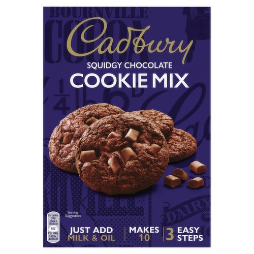 Cadbury Chocolate Cookie Baking Mix 265g