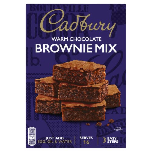 Cadbury Chocolate Brownie Cake Mix 350g