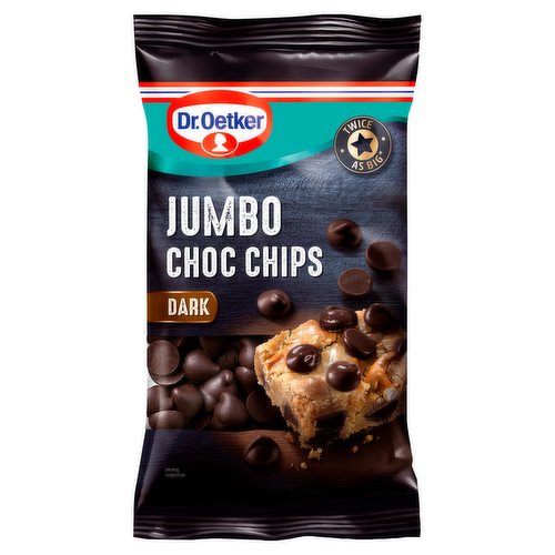 Dr. Oetker Dark Jumbo Choc Chips 125g