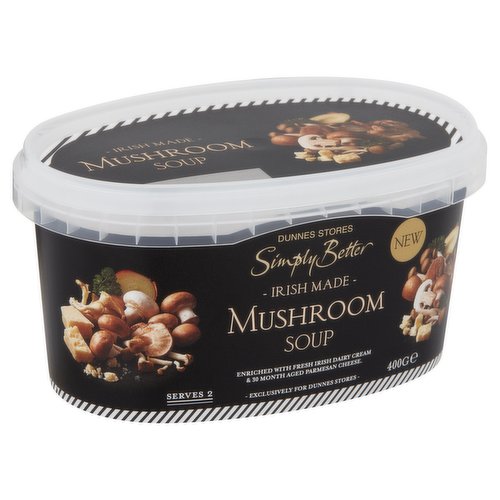 Dunnes Stores Simply Better Irish Made Mushroom Soup 400g