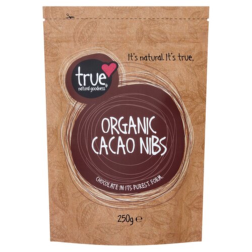 True Natural Goodness Organic Cacao Nibs 250g