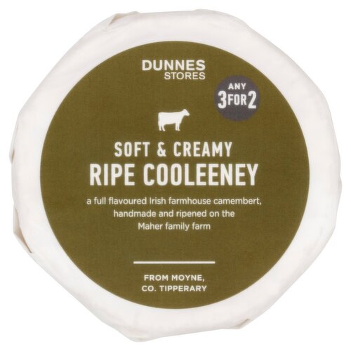 Dunnes Stores Soft & Creamy Ripe Cooleeney 150g