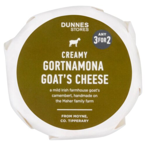 Dunnes Stores Gortnamona Goat's Cheese 150g