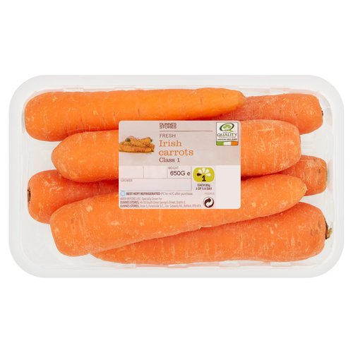 Dunnes Stores Fresh Irish Carrots 650g