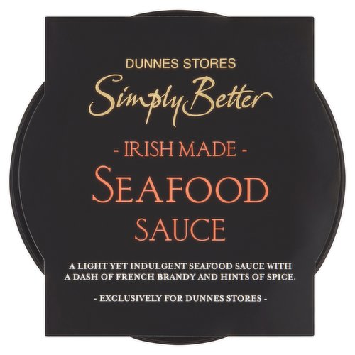 Dunnes Stores Simply Better Irish Made Seafood Sauce 150g