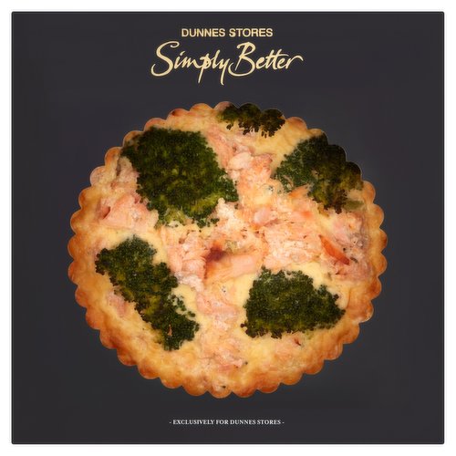 Dunnes Stores Simply Better Handmade Irish Salmon & Broccoli Quiche 800g