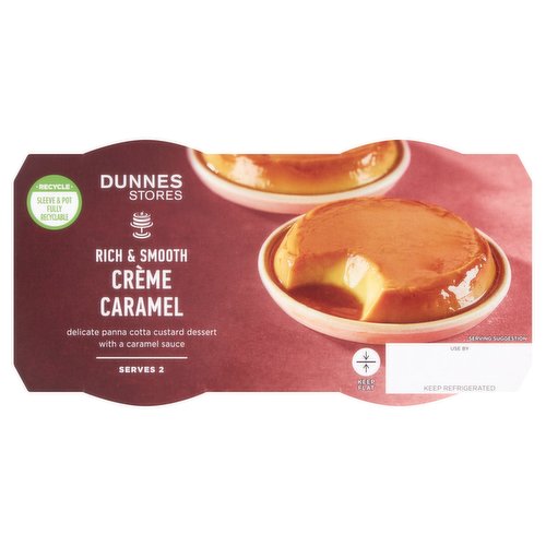 Dunnes Stores Crème Caramel 2 x 120g (240g)