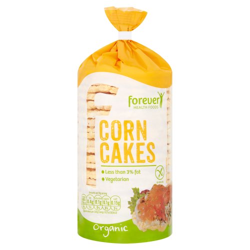 Forever Health Foods Organic Corn Cakes 120g