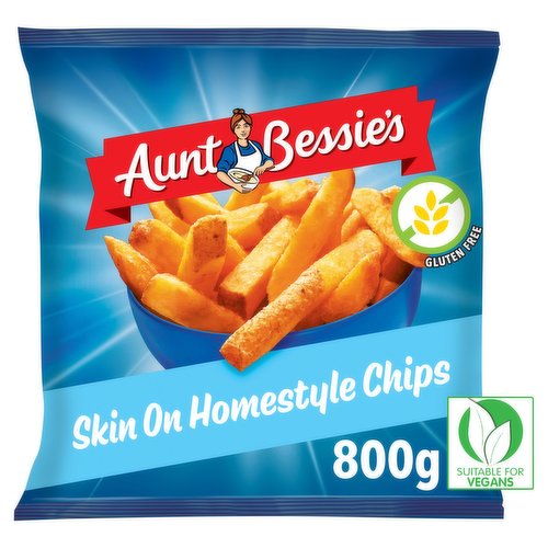 Aunt Bessie's Crispy Skin On Homestyle Chips 800g