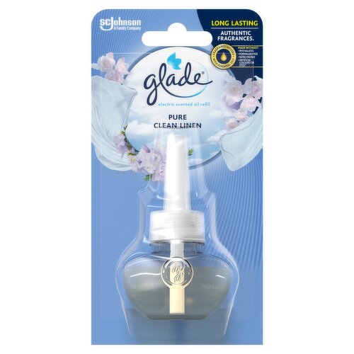 Glade Scented Oil Plug In Air Freshener Refill Clean Linen 20ml