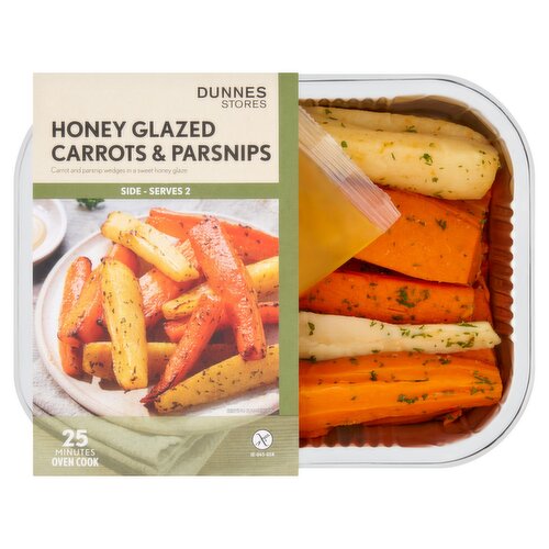 Dunnes Stores Honey Glazed Carrots & Parsnips 375g