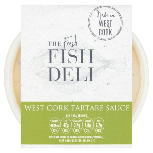 The Fresh Fish Deli West Cork Tartare Sauce 180g