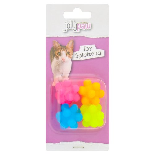 Jollypaw Balls with Bumps 4 Pack